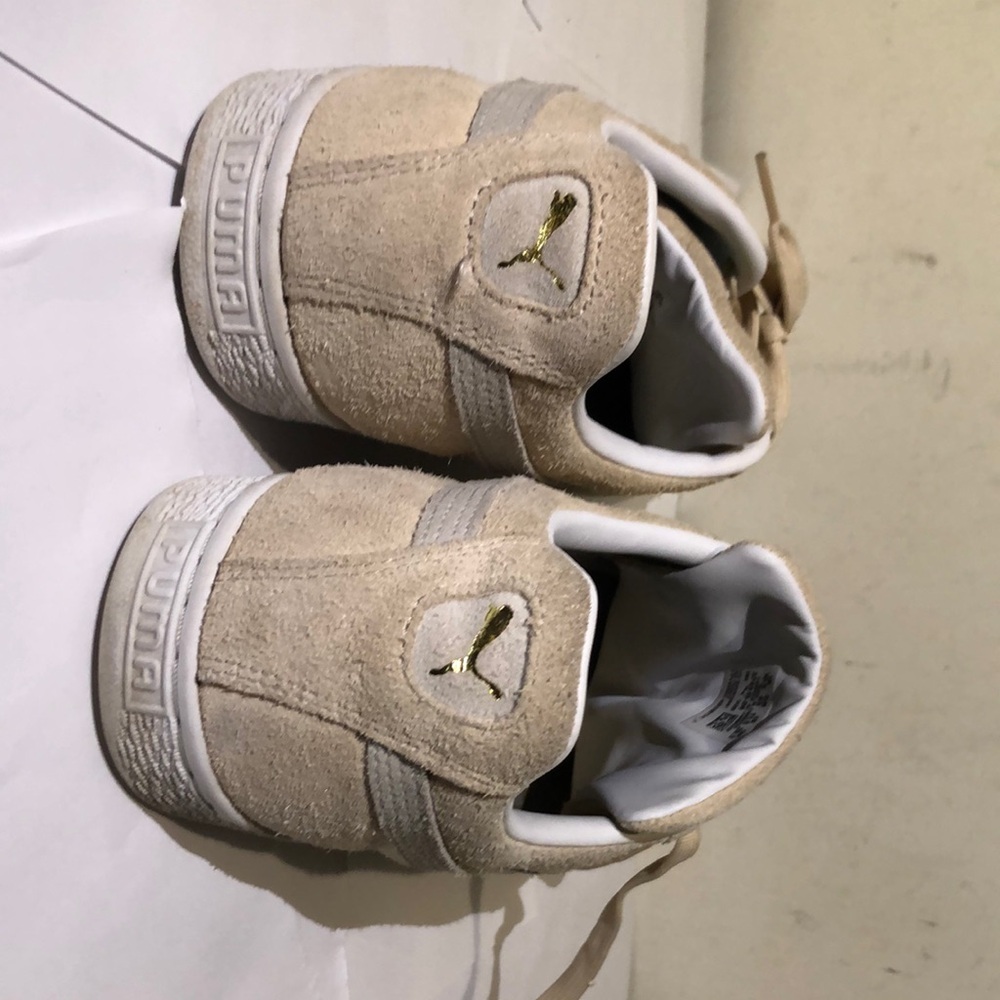 Puma Tan Sneakers Low-Top Casual - Picture 6 of 11